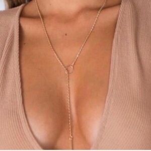 Gold Necklace delicate dainty minimalist